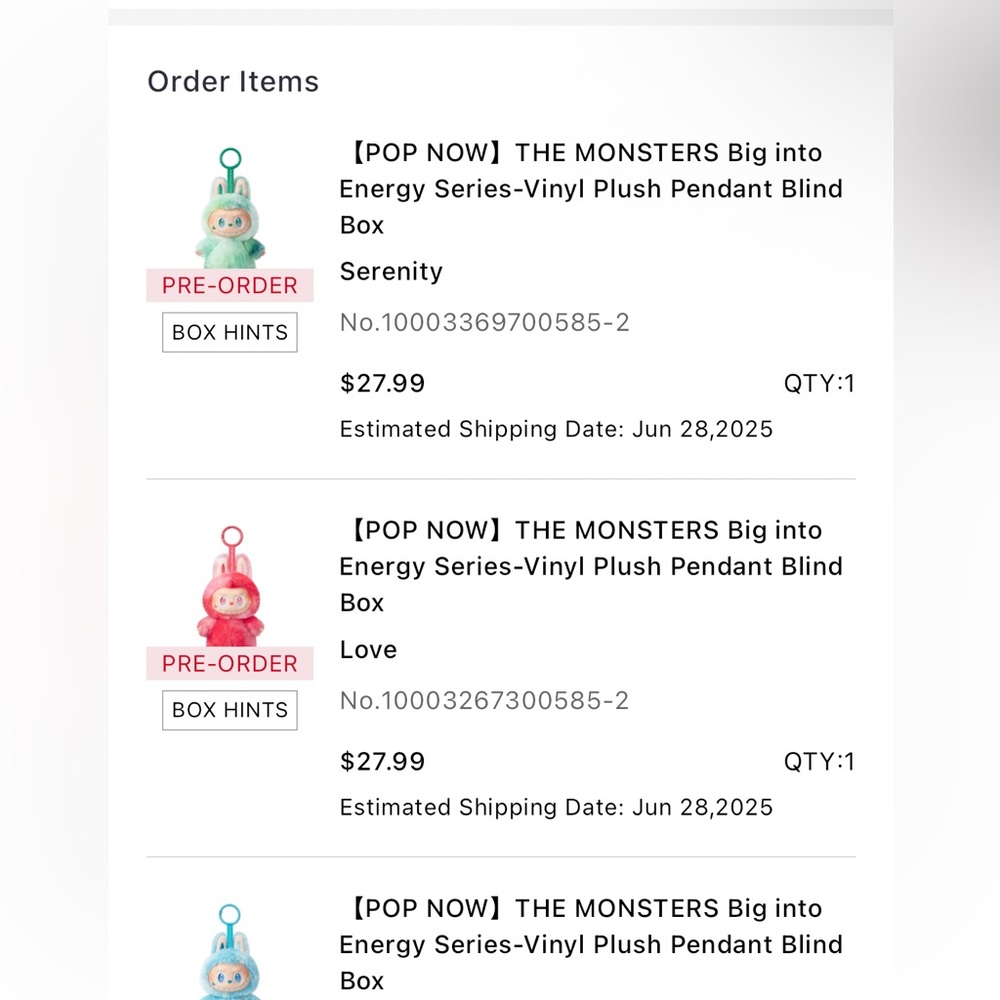 100% Authentic New Sealed Pop Mart Labubu The Monsters Big Into Energy Serenity - Picture 3 of 9